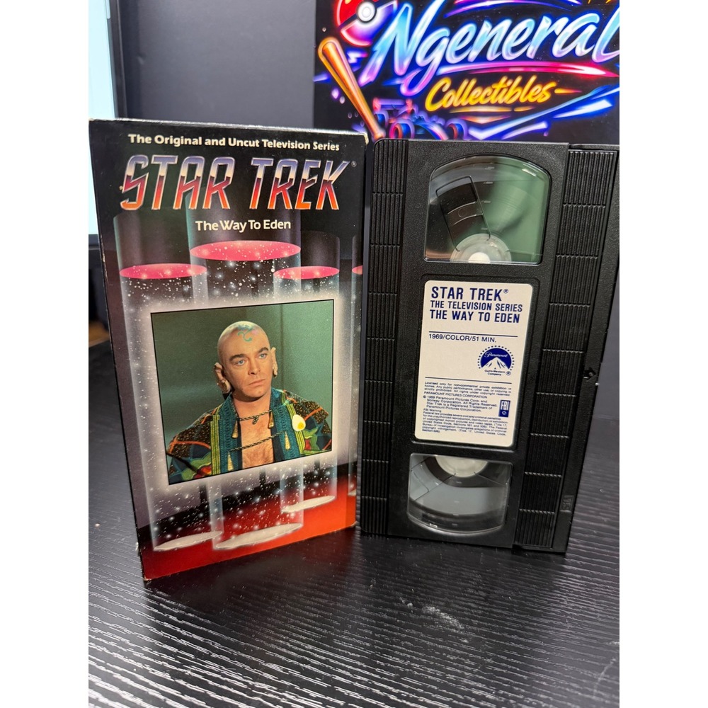 Star Trek The Original Series The Way To Eden VHS 1969 Episode Uncut Paramount